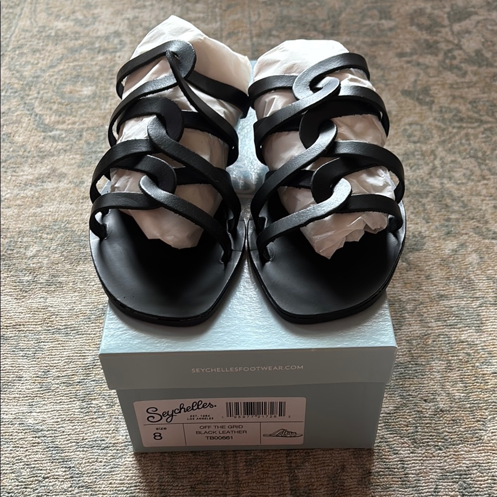 Seychelles Black Women's Sandals
